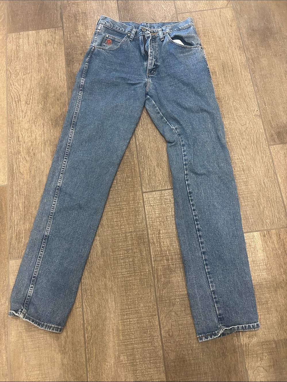 Wrangler 20X Blue Flare & Wide Leg Jeans, 36” L